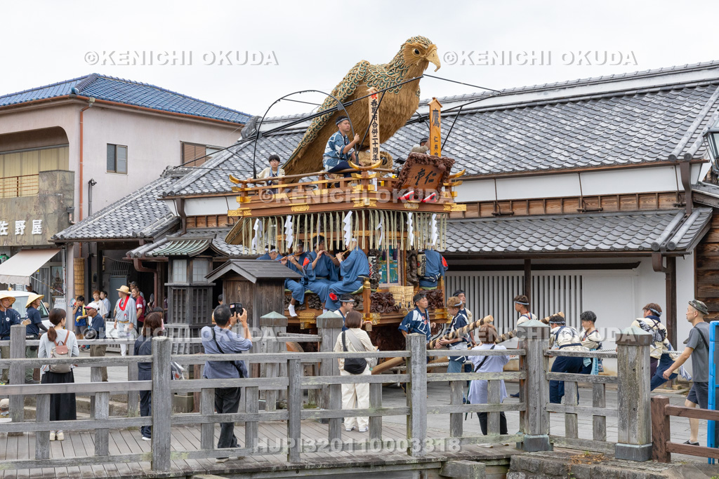 千葉県 佐原の大祭 夏祭り 曳き廻し(仁井宿)
