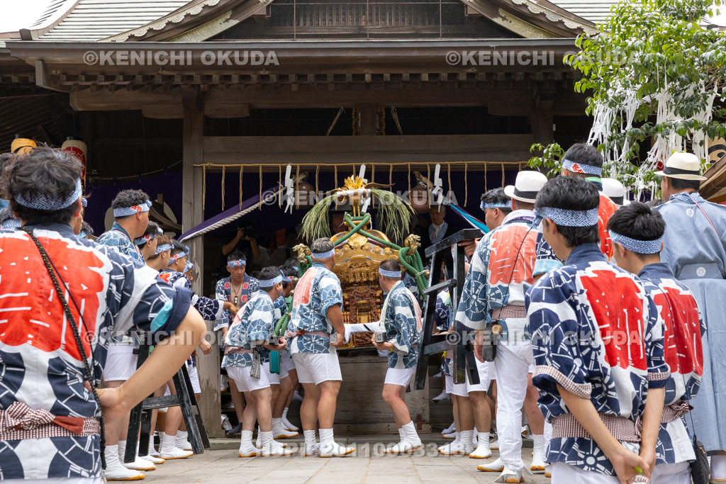 千葉県　佐原の大祭　夏祭り　神輿渡御