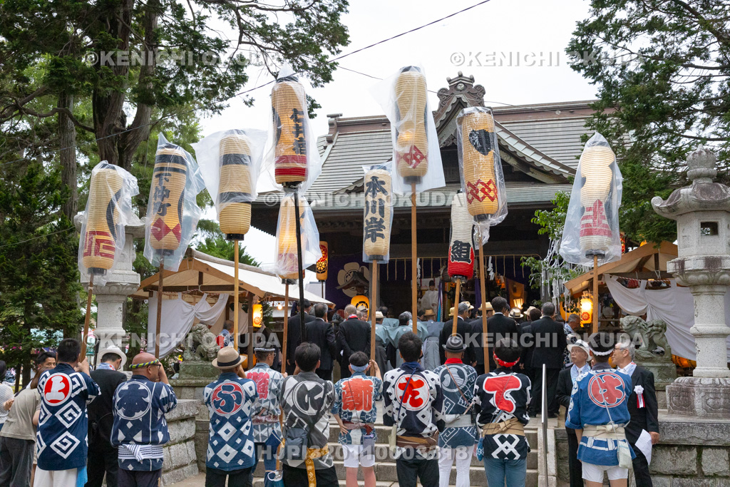 千葉県　佐原の大祭　夏祭り　神輿還御　還御祭