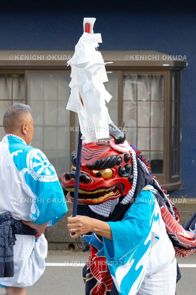 山梨県　平野天満宮　天王祭　天岩戸神楽奉納