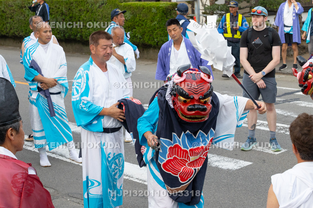 山梨県 平野天満宮 天王祭 天岩戸神楽奉納
