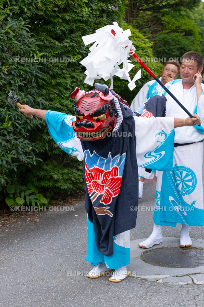 山梨県 平野天満宮 天王祭 天岩戸神楽奉納