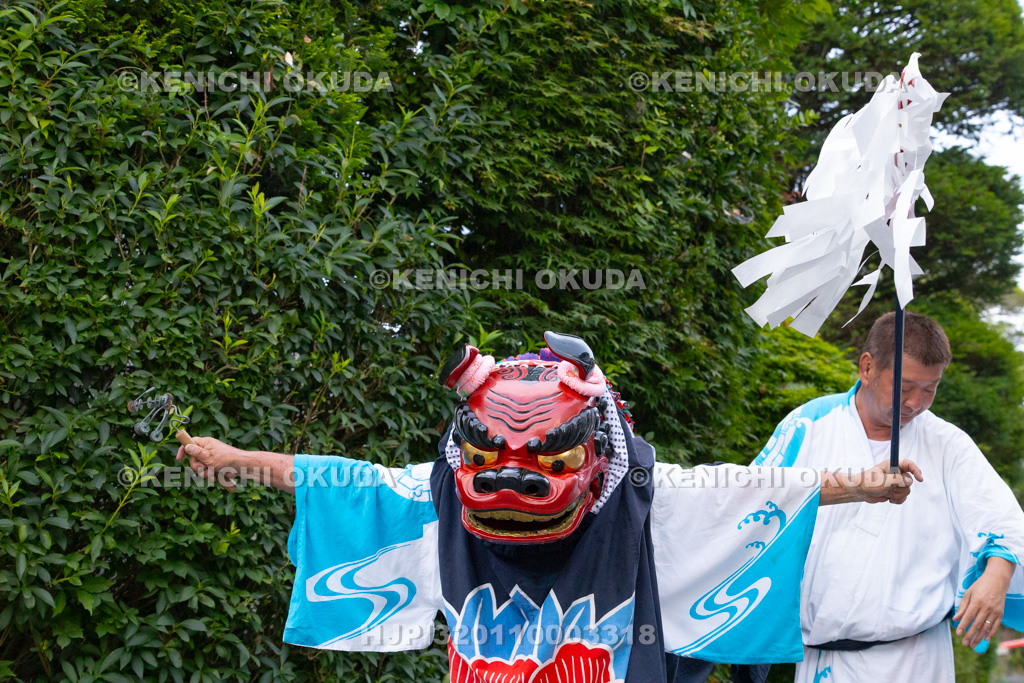 山梨県 平野天満宮 天王祭 天岩戸神楽奉納