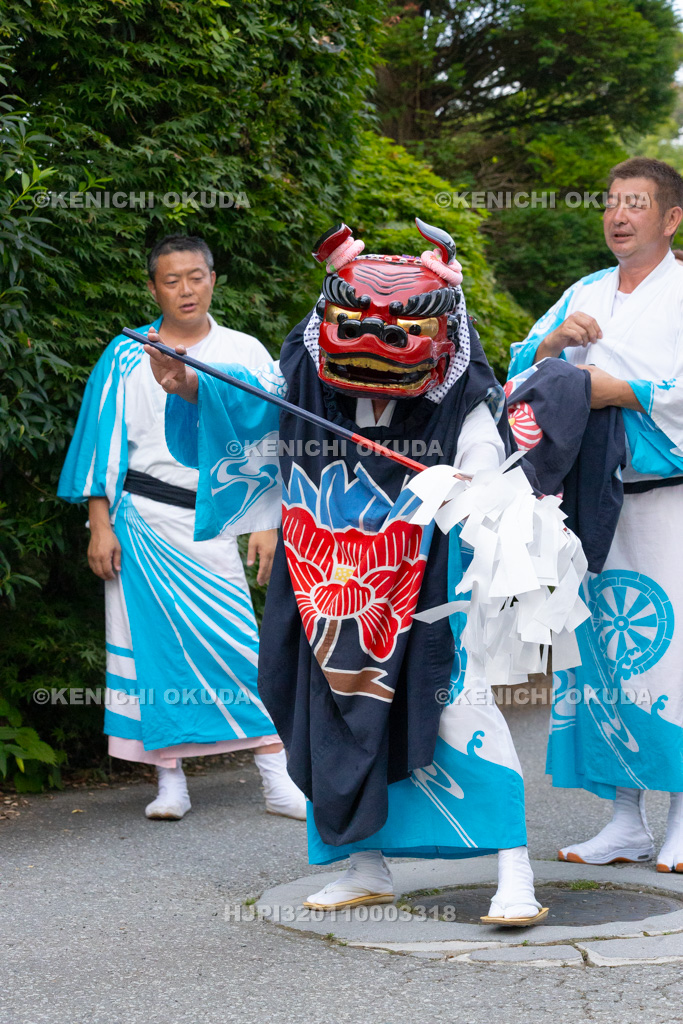 山梨県 平野天満宮 天王祭 天岩戸神楽奉納