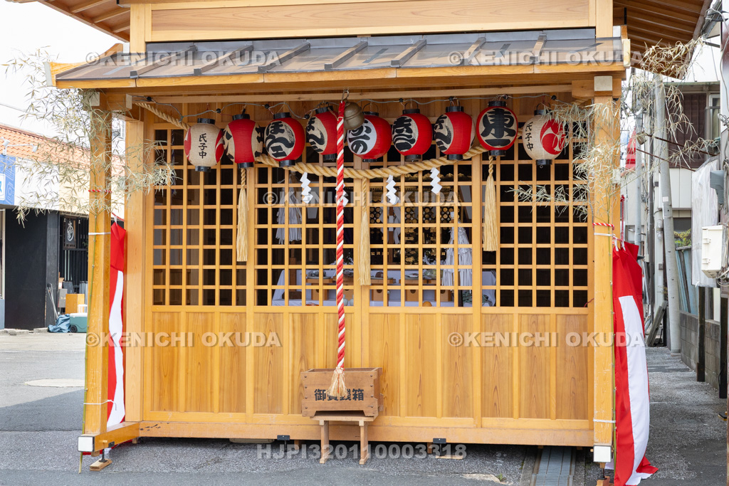 埼玉県 久喜提燈祭り「天王様」 八雲神社御仮屋