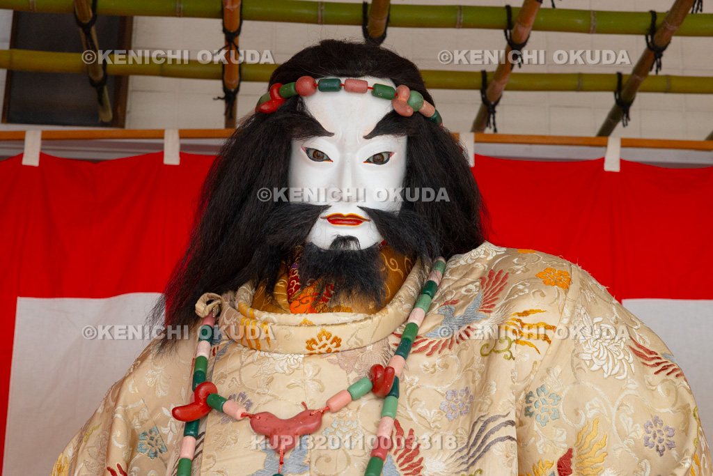 埼玉県 久喜提燈祭り「天王様」 神酒所(本壱) 素戔鳴尊