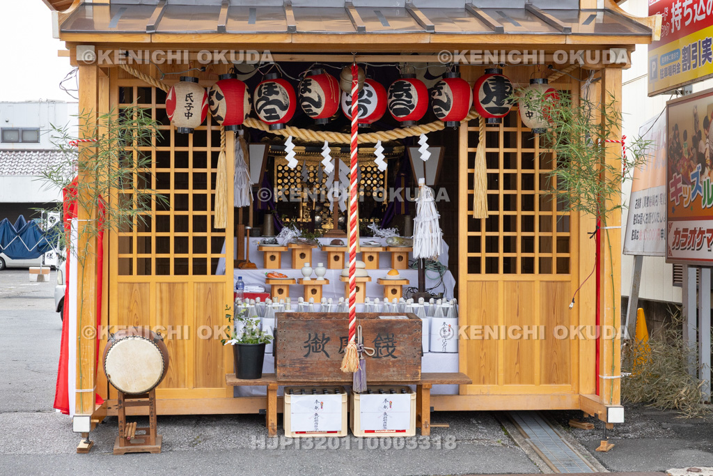 埼玉県 久喜提燈祭り「天王様」 八雲神社御仮屋