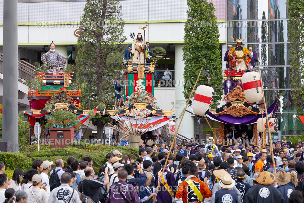 埼玉県 久喜提燈祭り「天王様」 人形山車