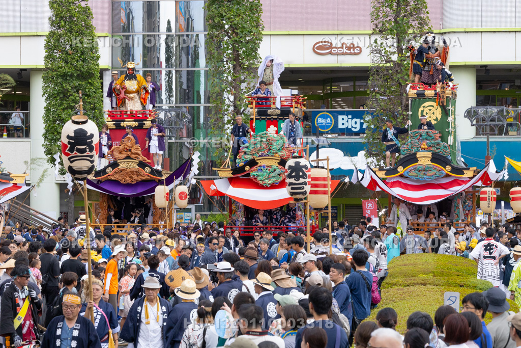 埼玉県 久喜提燈祭り「天王様」 人形山車