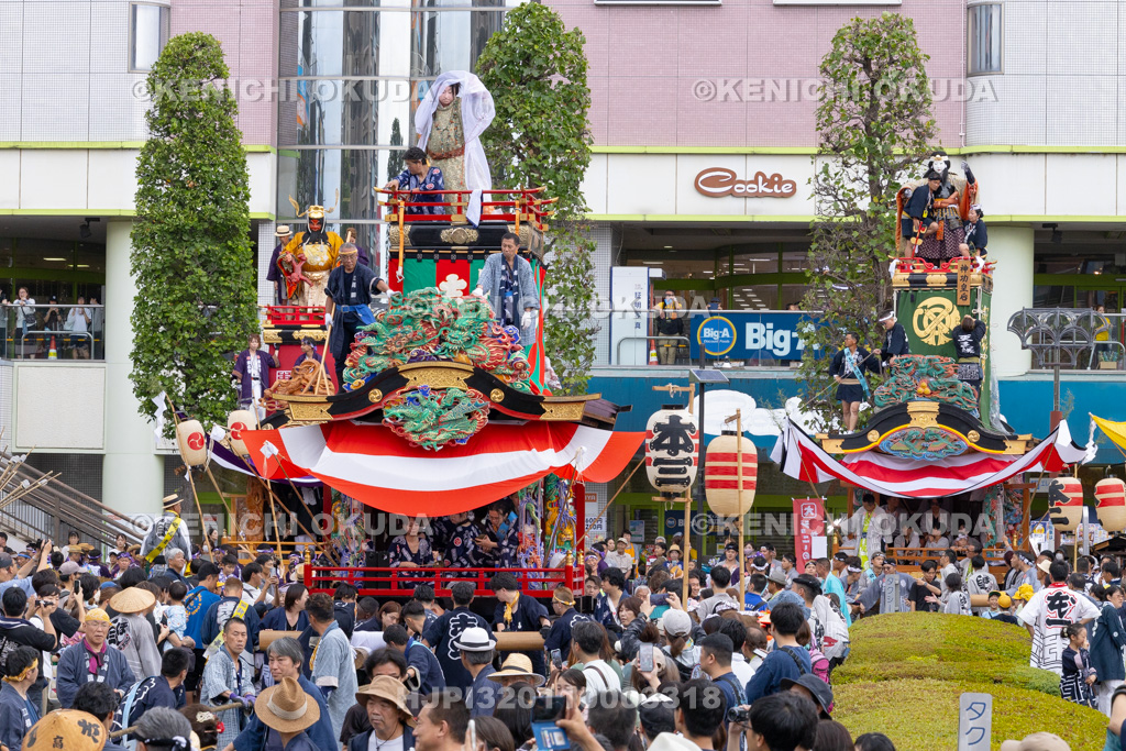 埼玉県 久喜提燈祭り「天王様」 人形山車