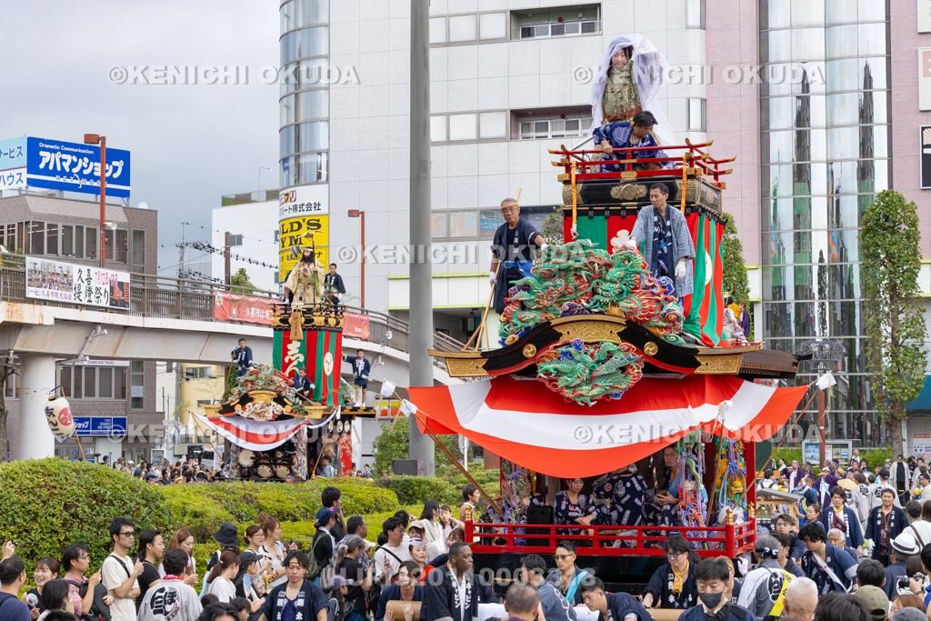 埼玉県 久喜提燈祭り「天王様」 人形山車