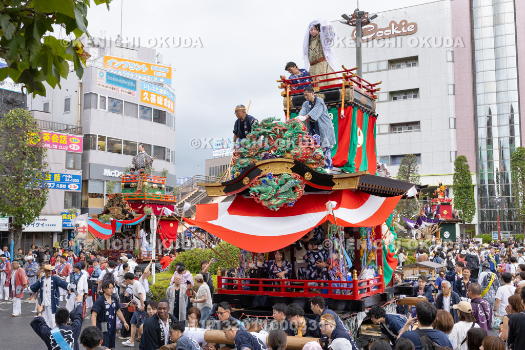 埼玉県 久喜提燈祭り「天王様」 人形山車