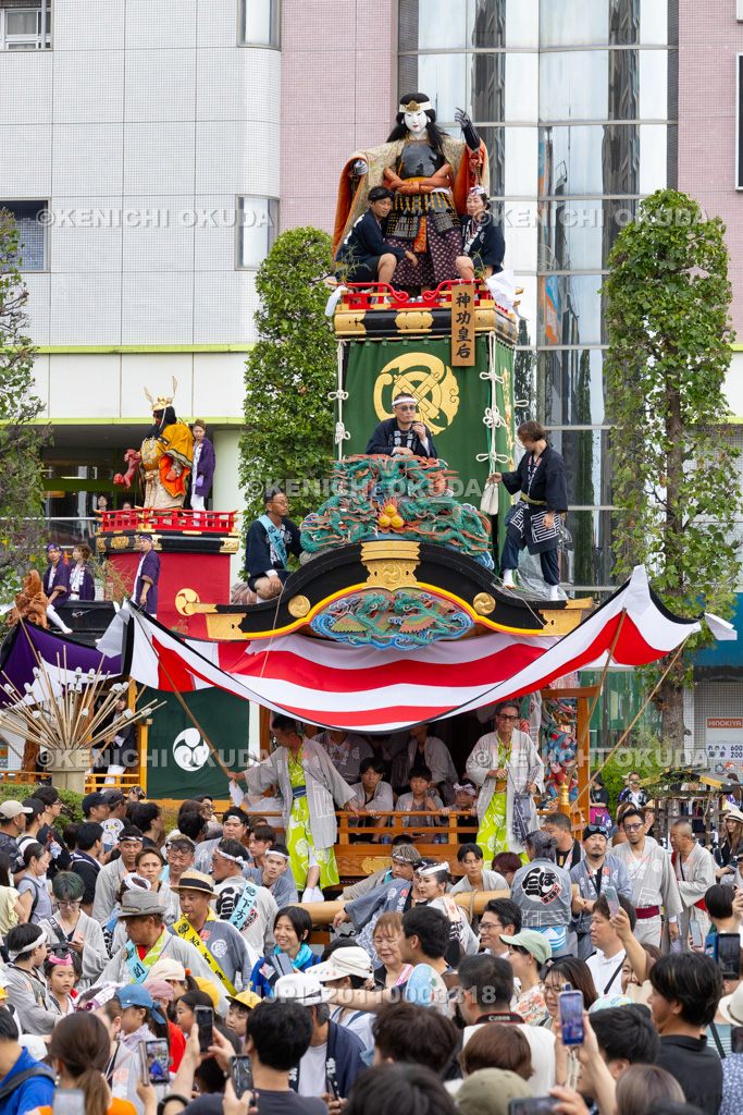 埼玉県 久喜提燈祭り「天王様」 人形山車