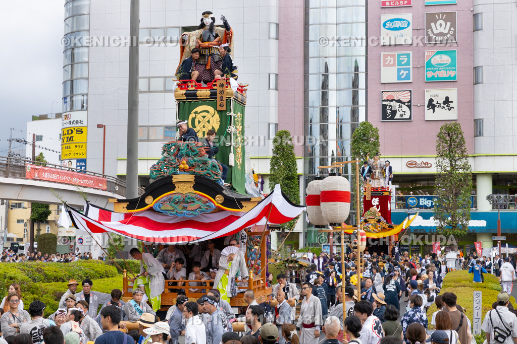 埼玉県 久喜提燈祭り「天王様」 人形山車