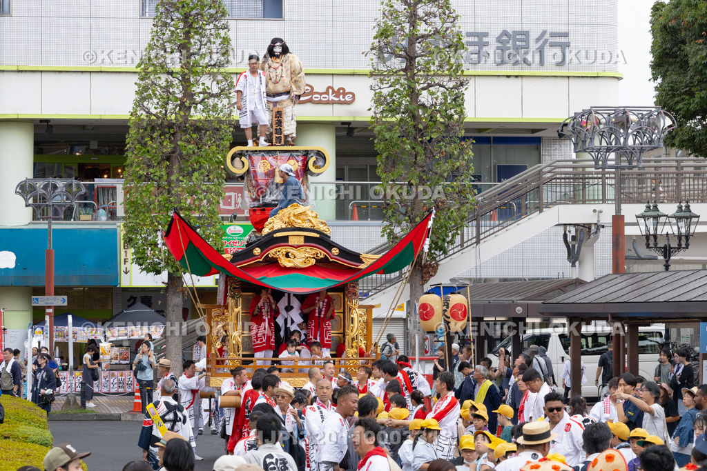 埼玉県 久喜提燈祭り「天王様」 人形山車(本壱)