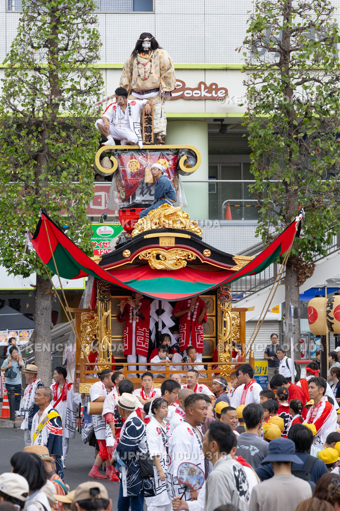埼玉県 久喜提燈祭り「天王様」 人形山車(本壱)