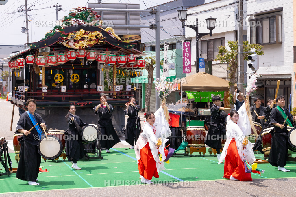 福島県 会津田島祇園祭 宵祭 太鼓演奏
