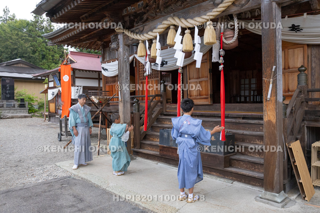 福島県 会津田島祇園祭 渡御祭 7度の使い