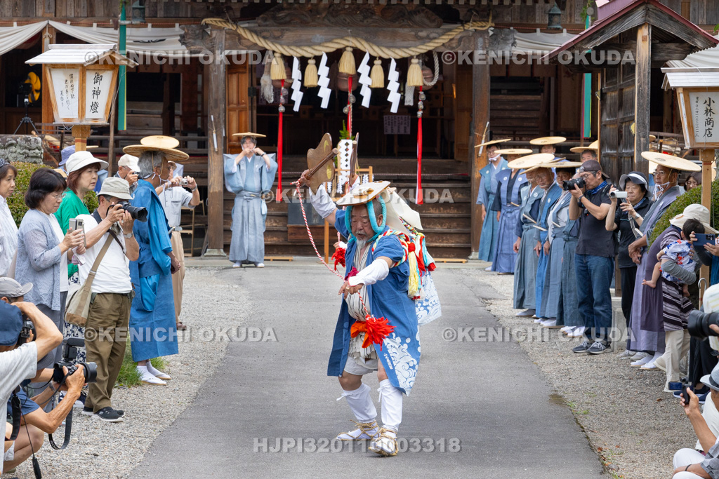 福島県　会津田島祇園祭　渡御祭　お支度触れ