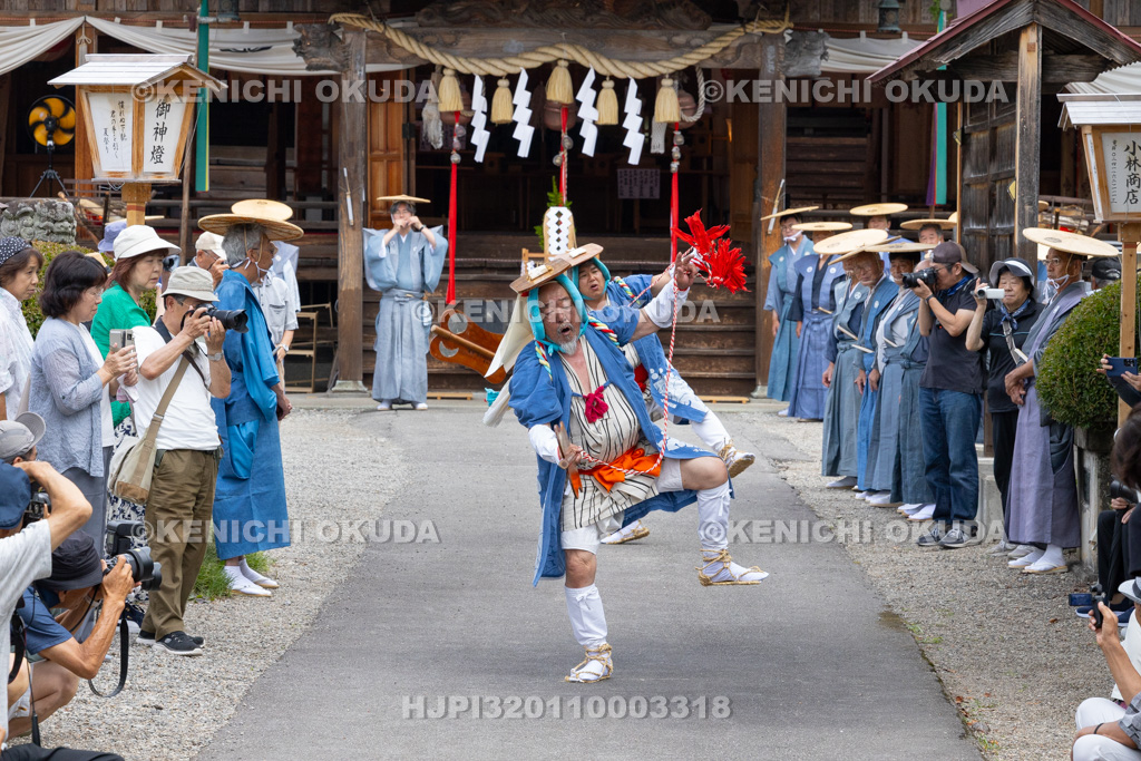 福島県　会津田島祇園祭　渡御祭　お支度触れ