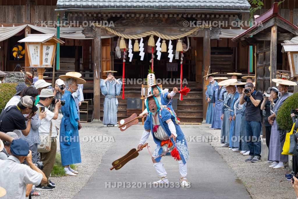 福島県　会津田島祇園祭　渡御祭　お支度触れ