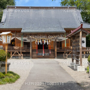福島県　田出宇賀神社　拝殿