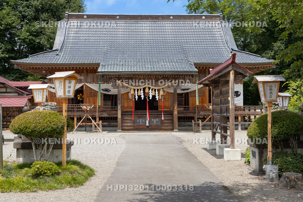 福島県　田出宇賀神社　拝殿